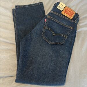 Levi's Men's Relaxed Straight Dark Blue Straight Jeans